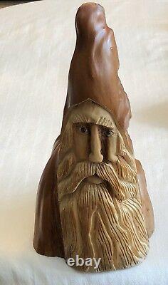 14 Cypress Knee Elf Gnome Wood Spirit Tree Hand Carved By Nc Artist J. D. Price