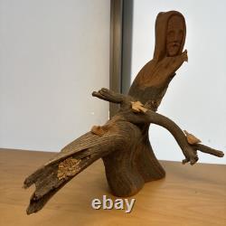 14 Religious Santos Natural Wood Carving ERNESTO SALAZAR Folk Art 2006 Taos NM