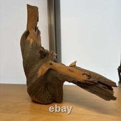 14 Religious Santos Natural Wood Carving ERNESTO SALAZAR Folk Art 2006 Taos NM