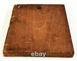 1930s 40s MEXICAN FOLK ART CARVED RELIEF WOOD CAMPESINO FAMILY WALL PLAQUE PANEL