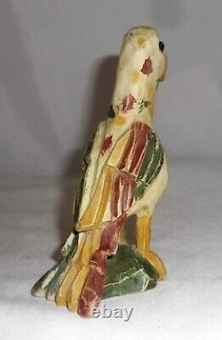 1991 Hand Carved Painted Wood Folk Art Schimmel Style Eaglet By Jonathan Bastian