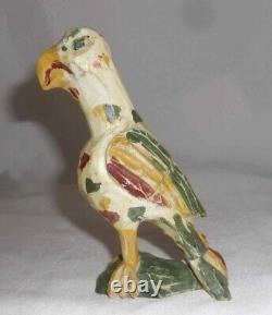 1991 Hand Carved Painted Wood Folk Art Schimmel Style Eaglet By Jonathan Bastian