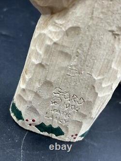 1994 Gord Canada Claus Lancy Smith Carved Folk Art Santa Old World Collection