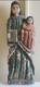 19th Century Antique Madonna & Child Hand Carved South American Folk Art