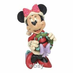 2021 Disney Traditions Jim Shore Costco Minnie Seasons Greetings 17 Figurine