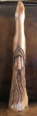 20 Cypress Knee Wood Spirit Gnome Old Man Hand Carved By Nc Artist J. D. Price