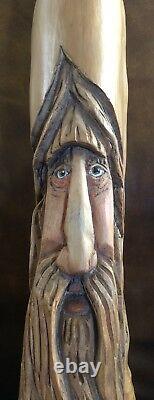 20 Cypress Knee Wood Spirit Gnome Old Man Hand Carved By Nc Artist J. D. Price