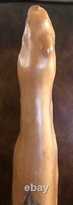 20 Cypress Knee Wood Spirit Gnome Old Man Hand Carved By Nc Artist J. D. Price