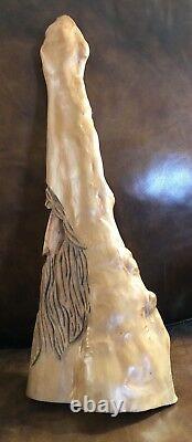 20 Cypress Knee Wood Spirit Gnome Old Man Hand Carved By Nc Artist J. D. Price