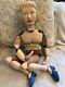 28 Hand Carved Wooden Folk Art Artist Made Marionette Wpa Period 1930s Actress