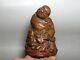 5.1 Old Chinese Folk Art Carved Bamboo Root Luo Hanfo Buddha Buddhism Statue