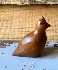 5 Pc North Carolina Folk Art Hand Carved Figurines Brasstown Campbell School