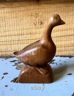 5 Pc North Carolina Folk Art Hand Carved Figurines Brasstown Campbell School