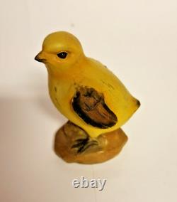 AMERICAN FOLK ART Carved Chick by eastern shore MD decoy carver 1970