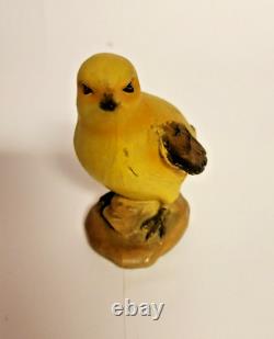 AMERICAN FOLK ART Carved Chick by eastern shore MD decoy carver 1970