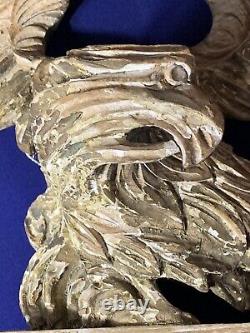 ANTIQUE CARVED EAGLE FIGURE Circa 1870 JOHN HALEY BELLAMY attrib. CHARLESTOWN MA