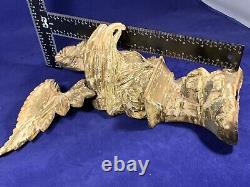 ANTIQUE CARVED EAGLE FIGURE Circa 1870 JOHN HALEY BELLAMY attrib. CHARLESTOWN MA