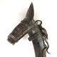 African Folk Art Wood Carved Hobby Horse Mali Festive Puppet