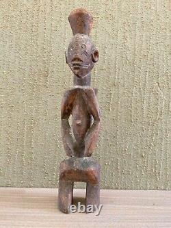 African mask Solid wood Statuette Ngbaka 312