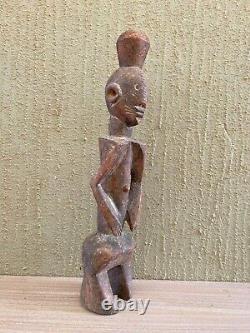 African mask Solid wood Statuette Ngbaka 312