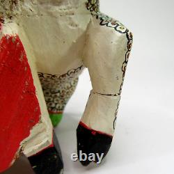 Alebrijes Mexican Folk Art carved wood ANGEL Elvis Castillo Oaxaca LARGE 17