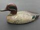 American Carved Wood Duck Decoy. De-accessioned From American Folk Art Museum