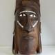 Ancient Style African Folk Art Carved Wood Mask 40cm Tribal Decor