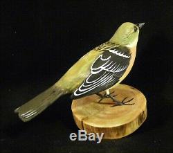 Anthony Hillman Baltimore Oriole Songbird decoy shorebird duck Cape May folk art