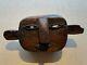 Antique 19th-century Carved Wood Folk Art Mexican Festival Mask Mexico
