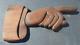 Antique 19thc Folk Art Carved Hand Pointing Trade Advertising Sign Odd Fellows