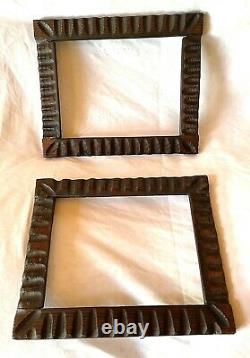 Antique Fits 8 X 10 Tramp Art Carved Folk Art Primitive Picture Frames