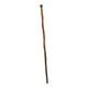 Antique Folk Art Carved Snake Walking Stick Cane Twisted Vine Tack Eyes C. 1910
