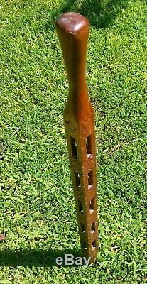 Antique Folk Art Carved Whimsy Cane