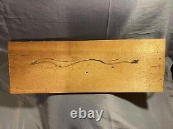 Antique Folk Art Carved Wooden Nautical Maritime Half Hull