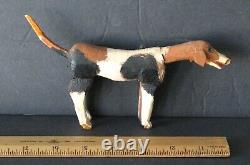 Antique Folk Art FOX HUNT Wood Carvings Chester County, PA Horses Hound Dogs