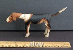 Antique Folk Art FOX HUNT Wood Carvings Chester County, PA Horses Hound Dogs