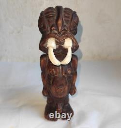 Antique Folk Art Figure Idol Totem Primitive Sculpture Deocr Statue Rare Old 20c