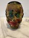 Antique Folk Art Hand Carved Wood Bust Head Splat Paint Art Ooak Men's Figure