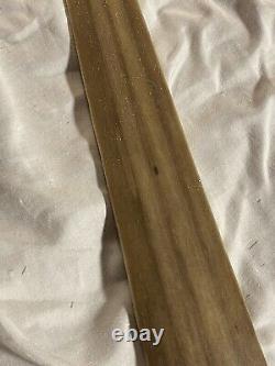 Antique Folk Art Swordfish Bill Sword with Carved Wooden Handle nautical fraternal