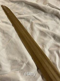 Antique Folk Art Swordfish Bill Sword with Carved Wooden Handle nautical fraternal