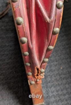 Antique French 1870/1880s Carved Green Man Demon Dragon Bellows Folk Art