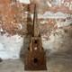 Antique Gothic Church Model In Carved Wood 19th Century Folk Art