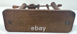 Antique Hand Carved American Folk Art Children's Trapeze Toy