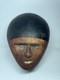 Antique Hand-carved Brown Wood Tribal Mask Latin American Indigenous Folk Art