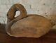 Antique Hand Carved Folk Art Swan