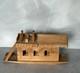 Antique Hand Carved Noah's Ark (folk Art Biblical Tramp Art Houseboat Nautical)