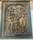 Antique Handcarved Breton Folk Art Wall Plaque