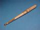 Antique Maritime Sailors Folk Art Carved Bone Needle Case Pendant Sewing Tool