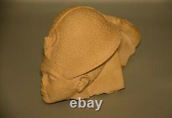 Antique Original Ancient Egyptian King Tut War Headdress Carved Bust Statue