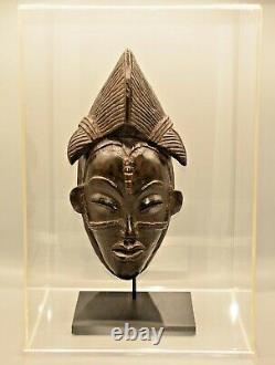 Antique Original Hand Carved Oceanic Period African Tribal Mask Statue Sculpture